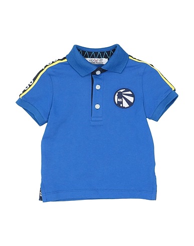 PACIOTTI 4US Polo shirt Blue 100% Cotton