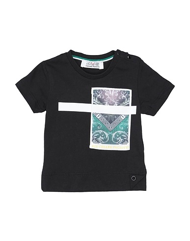 PACIOTTI 4US T-Shirt Schwarz 100% Baumwolle