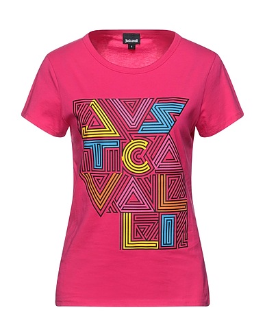 JUST CAVALLI T-shirt Fuchsia 100% Cotton