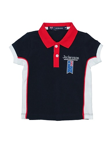 JECKERSON Polo shirt Midnight blue 100% Cotton