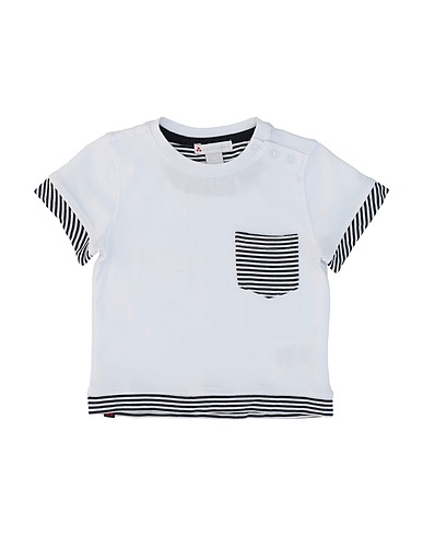 PEUTEREY T-shirt Midnight blue 95% Cotton, 5% Elastane