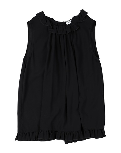 DONDUP Top Nero 100% Viscosa