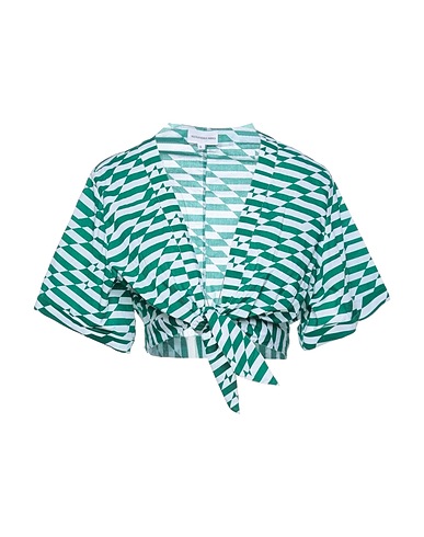 ALEXANDRA MIRO Top Green 100% Cotton