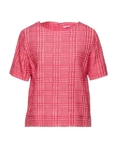 ROSSOPURO Top Fucsia 35% Acetato, 33% Cotone, 17% Poliestere, 15% Poliammide