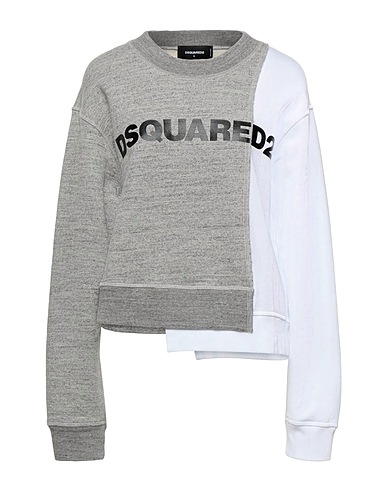 DSQUARED2 Sweatshirt Weiß 100% Baumwolle