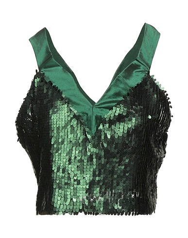 SISTE'S Top Dark green 100% Polyester