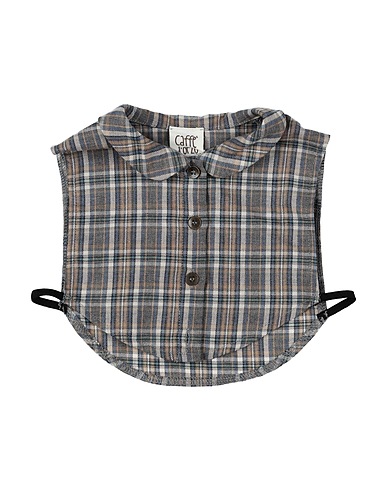 CAFFÉ D'ORZO Patterned shirts & blouses Grey 50% Cotton, 50% Polyester
