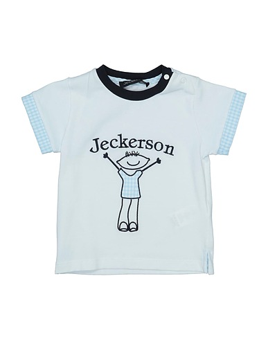 JECKERSON T-shirt Bianco 93% Cotone, 7% Elastan