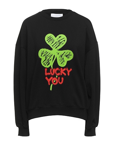 PHILOSOPHY di LORENZO SERAFINI Sweatshirt Black 100% Cotton