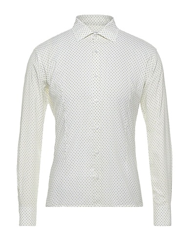 TAKESHY KUROSAWA Patterned shirt White 100% Cotton