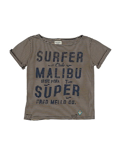 FRED MELLO T-shirt Beige 100% Cotone