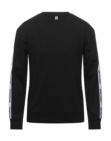 MOSCHINO Undershirt UNDERWEAR Black 95% Cotton, 5% Elastane