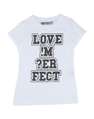 !M?ERFECT T-shirt White 100% Cotton