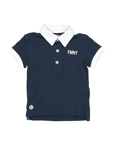 FRED MELLO Polo shirt Midnight blue 100% Cotton