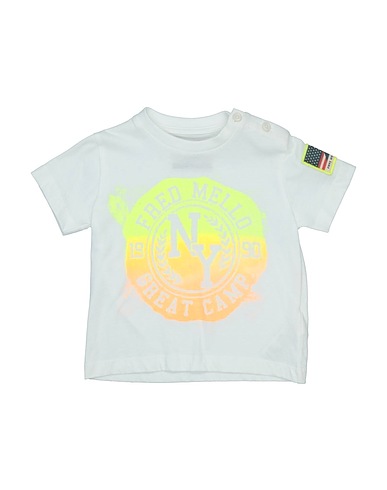FRED MELLO T-shirt White 100% Cotton