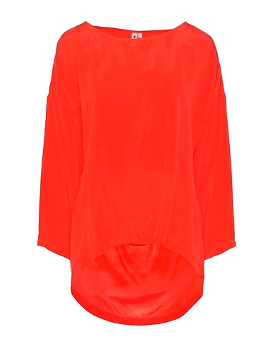 EUROPEAN CULTURE Top Red 88% Cupro, 12% Cotton