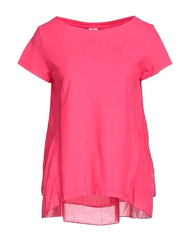 EUROPEAN CULTURE T-shirt Fucsia 70% Cotone, 30% Ramiè