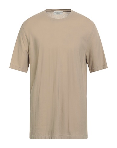 FILIPPO DE LAURENTIIS T-shirt Khaki 100% Cotone
