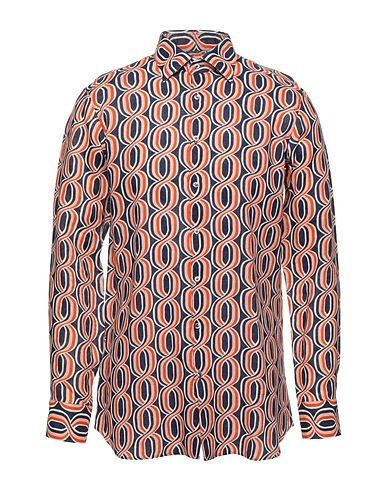 GABRIELE PASINI Linen shirt Blue 100% Linen