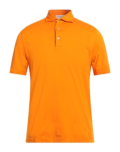 FILIPPO DE LAURENTIIS Polo Arancione 100% Cotone