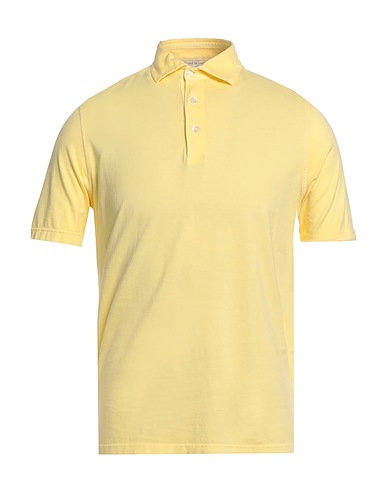 FILIPPO DE LAURENTIIS Polo Giallo 100% Cotone