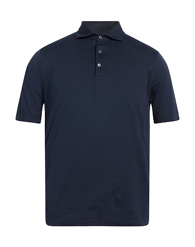 FILIPPO DE LAURENTIIS Polo Blu notte 100% Cotone