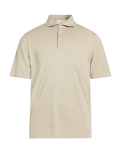 FILIPPO DE LAURENTIIS Poloshirt Maulwurfsgrau 100% Baumwolle