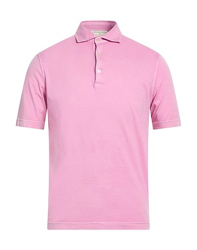 FILIPPO DE LAURENTIIS Μπλουζάκι Polo ROSA ANTICO 100% Βαμβάκι