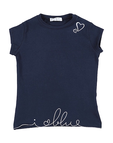 ELSY T-shirt Midnight blue 95% Cotton, 5% Elastane