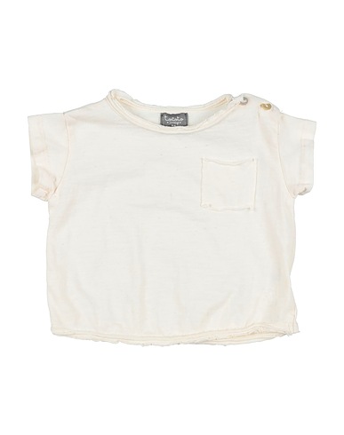 TOCOTO VINTAGE T-shirt Ivory 100% Organic cotton