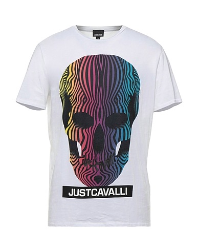 JUST CAVALLI T-shirt White 100% Cotton