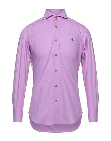 VIVIENNE WESTWOOD Shirts Lilac 100% Cotton