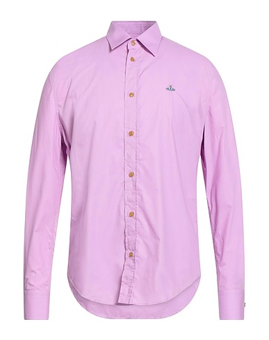 VIVIENNE WESTWOOD Einfarbiges Hemd Rosa 100% Organische Baumwolle, Viskose, Polyester