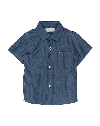 MYCLÒ SET Camicia di jeans Blu 100% Cotone