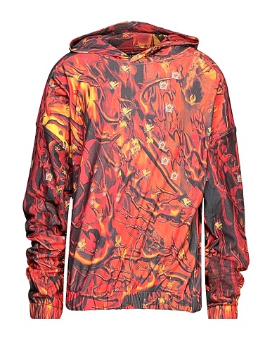 LIBERAL YOUTH MINISTRY Hooded sweatshirt Orange 100% Cotton