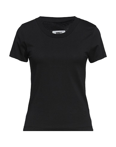 MM6 MAISON MARGIELA Basic T-shirt Black 100% Cotton