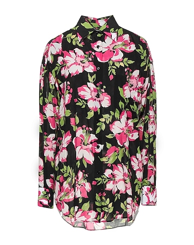 TOM FORD Floral shirts & blouses Black 100% Lyocell