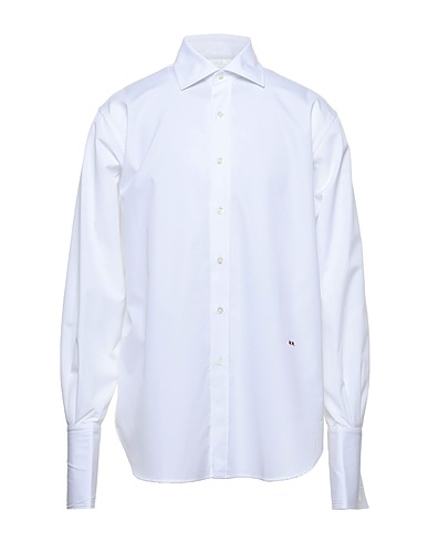 MAISON MARGIELA Solid colour shirt White 100% Cotton