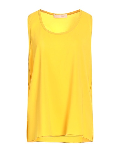 LIVIANA CONTI Top Yellow 94% Viscose, 6% Elastane