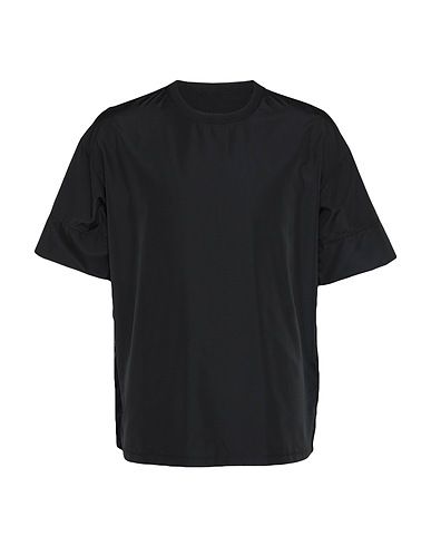 EMPORIO ARMANI T-shirt Black 100% Polyester, Elastane