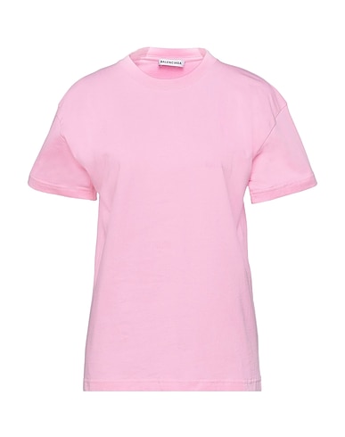 BALENCIAGA Basic T-shirt WARDROBE UNIFIT Pink 100% Cotton