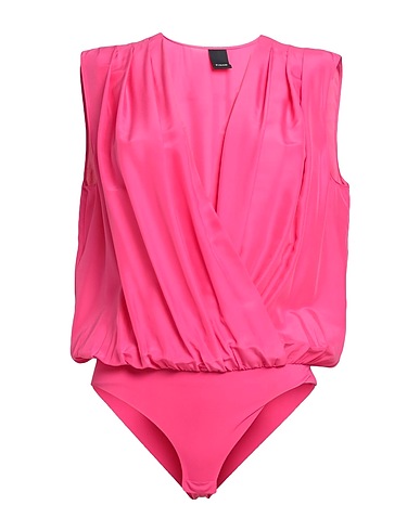 PINKO TOPWEAR Fuchsia 80% Viscose, 20% Silk, Polyamide