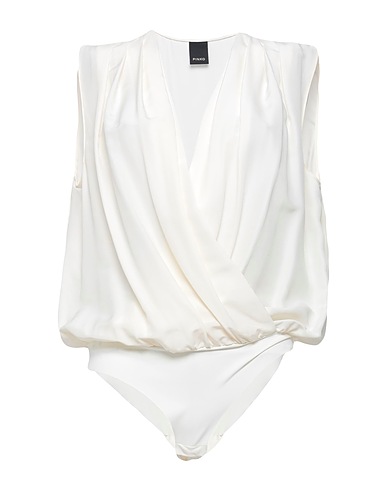PINKO TOPS & TEES Ivory 80% Viscose, 20% Silk, Polyamide