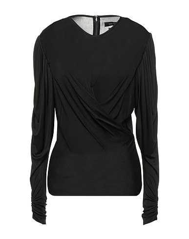 ISABEL MARANT Evening top Black 79% Viscose, 21% Silk