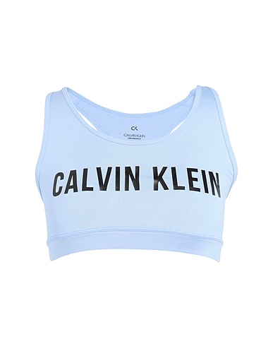 CALVIN KLEIN PERFORMANCE Top MEDIUM SUPPORT BRA	 Azurblau 88% Polyester, 12% Elastan