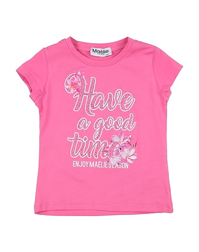 MAËLIE T-shirt Rosa 94% Cotone, 6% Elastan
