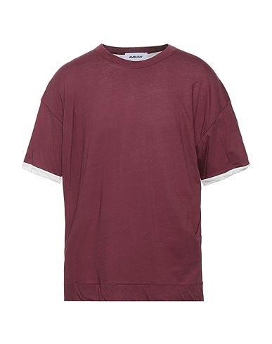 AMBUSH T-shirt Burgundy 100% Cotton