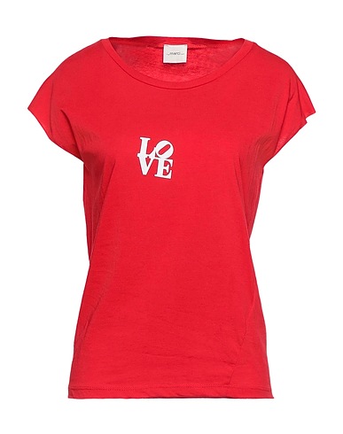 MERCI ITALIA T-shirt Red 100% Cotton