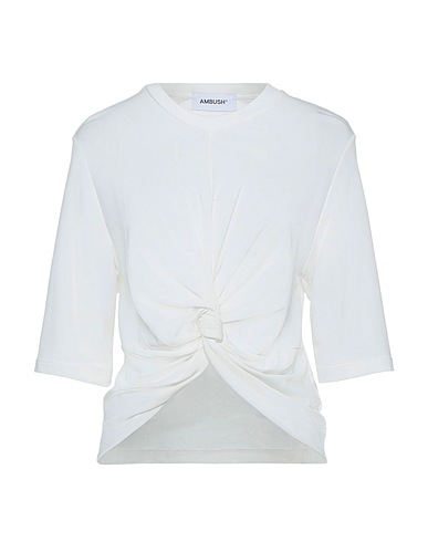 AMBUSH T-shirt White 93% Viscose, 7% Polyamide
