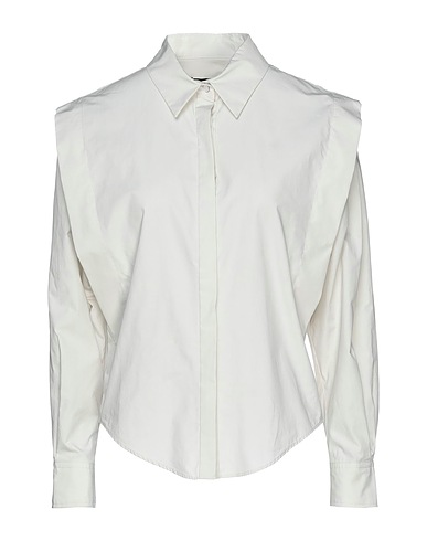 ISABEL MARANT Solid color shirts & blouses Beige 100% Cotton